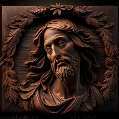 3D model st jesus (STL)